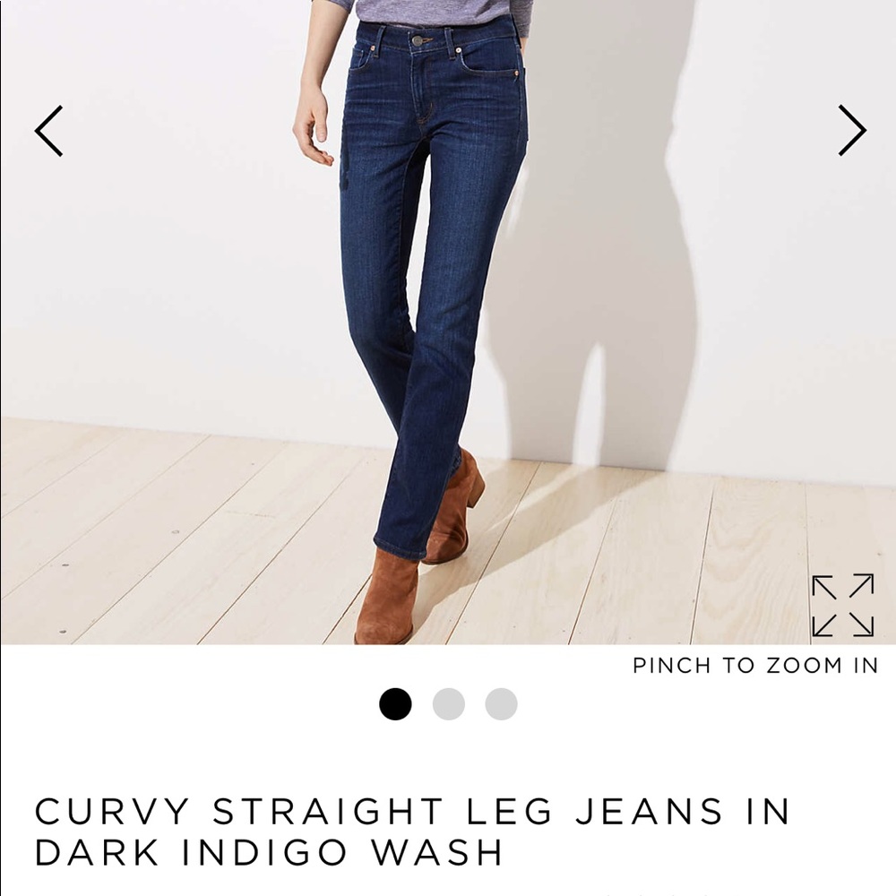 Never worn Ann Taylor Loft jeans